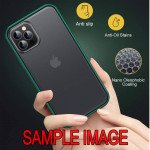 Wholesale Slim Armor Clear Matte Hybrid Case for Samsung Galaxy A71 5G (Black)